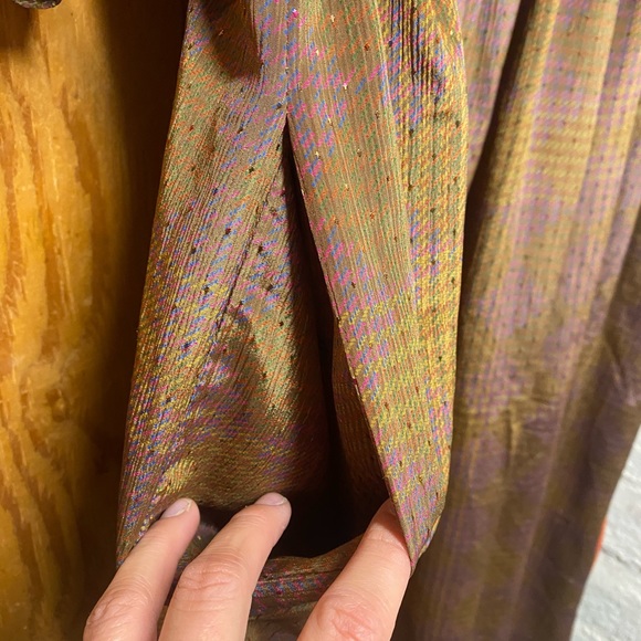 Vintage Donna Morgan For Non Stop Brown Midi Dress - Picture 5 of 12